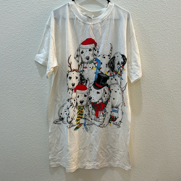 NWT Vintage Katz Christmas Sleep Shirt OS - Picture 1 of 8